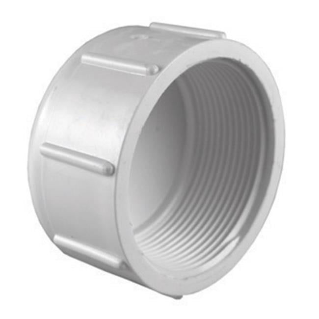 Charlotte Pipe Schedule 40 1/2 in. FPT X 1/2 in. D FPT PVC Cap 1 pk