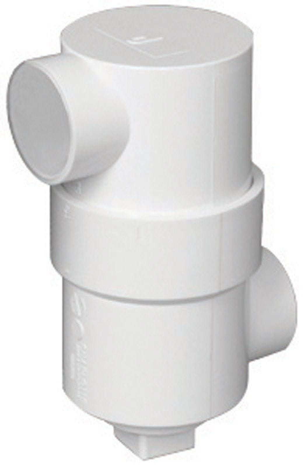 Charlotte Pipe Schedule 40 3 in. Hub X 6 in. D Hub PVC Drum Trap 1 pk