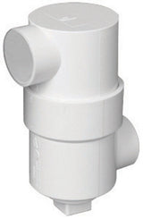 Charlotte Pipe Schedule 40 3 in. Hub X 6 in. D Hub PVC Drum Trap 1 pk