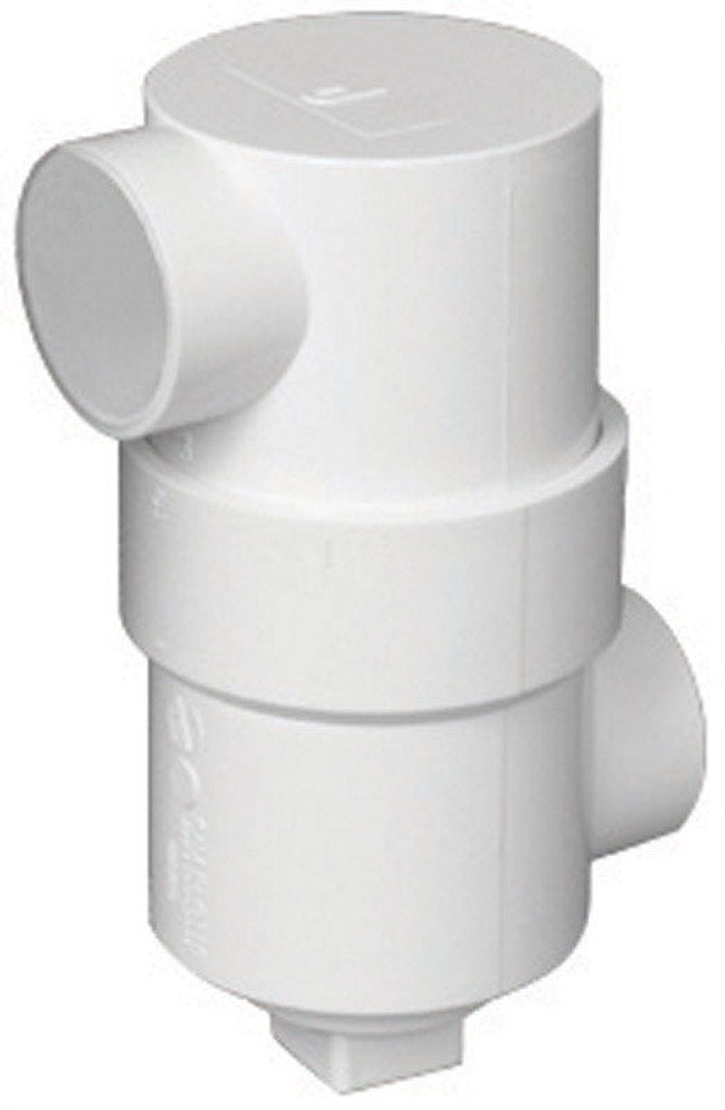 Charlotte Pipe Schedule 40 3 in. Hub X 6 in. D Hub PVC Drum Trap 1 pk