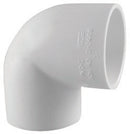 Charlotte Pipe Schedule 40 2-1/2 in. Slip X 2-1/2 in. D Slip PVC Elbow 1 pk