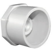Charlotte Pipe Schedule 40 4 in. Spigot X 2 in. D FPT PVC Reducing Bushing 1 pk