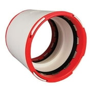 Charlotte Pipe ConnecTite Schedule 40 1-1/2 in. Hub X 1-1/2 in. D Hub PVC Coupling 1 pk