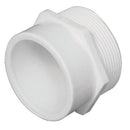 Charlotte Pipe Schedule 40 1-1/2 in. Spigot X 1-1/4 in. D MIP PVC Pipe Adapter 1 pk