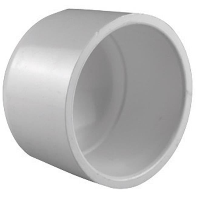 Charlotte Pipe Schedule 40 1-1/2 in. Slip PVC Cap 1 pk