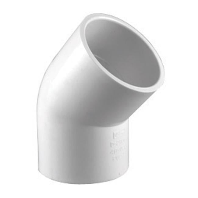 Charlotte Pipe Schedule 40 3/4 in. Slip X 3/4 in. D Slip PVC Elbow 1 pk