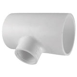 Charlotte Pipe Schedule 40 1 in. Slip X 1 in. D Slip PVC Reducing Tee 1 pk