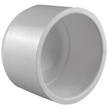 Charlotte Pipe Schedule 40 3 in. Slip X 3 in. D Slip PVC Cap 1 pk