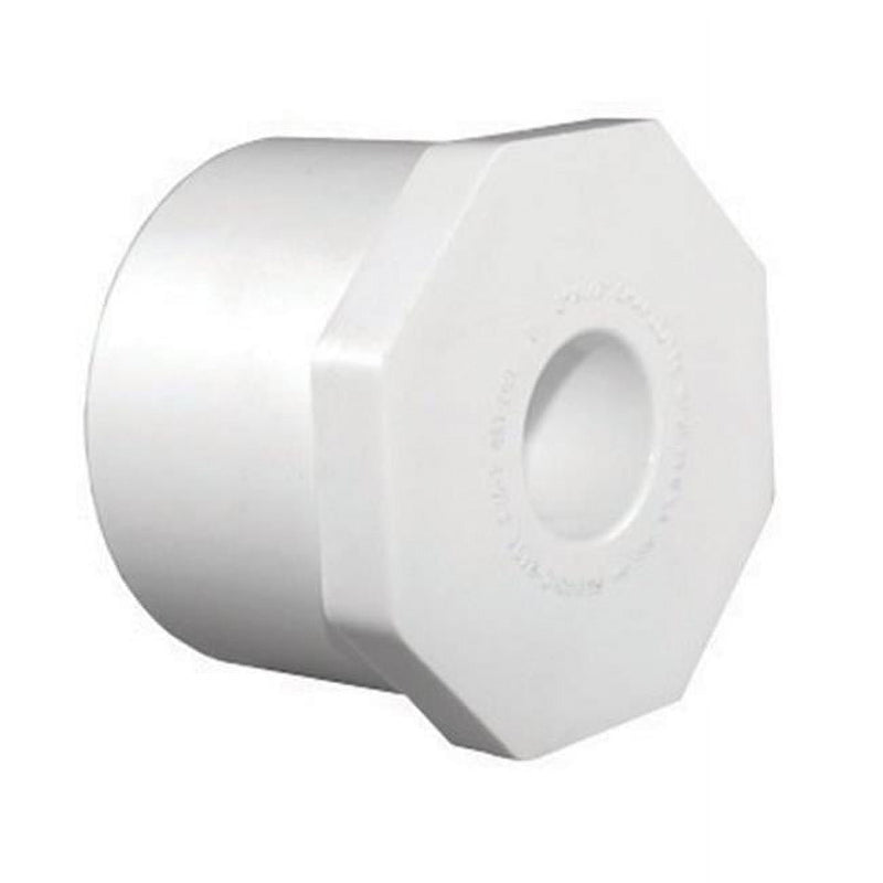 Charlotte Pipe Schedule 40 1 in. Spigot X 3/4 in. D FPT PVC Reducing Bushing 1 pk