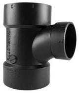 Charlotte Pipe 3 in. Hub X 1-1/2 in. D Hub ABS Sanitary Tee