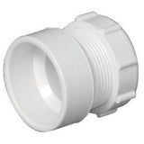 Charlotte Pipe Schedule 40 1-1/2 in. Hub X 1-1/4 in. D Slip PVC Pipe Adapter 1 pk