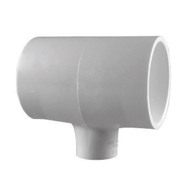 Charlotte Pipe Schedule 40 3/4 in. Slip X 1 in. D Slip PVC Reducing Tee 1 pk