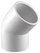 Charlotte Pipe Schedule 40 3 in. Slip X 3 in. D Slip PVC 45 Degree Elbow 1 pk