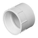 Charlotte Pipe Schedule 40 4 in. Hub X 4 in. D FPT PVC Adapter 10 pk