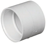 Charlotte Pipe Schedule 40 6 in. Hub X 6 in. D Hub PVC Coupling 1 pk