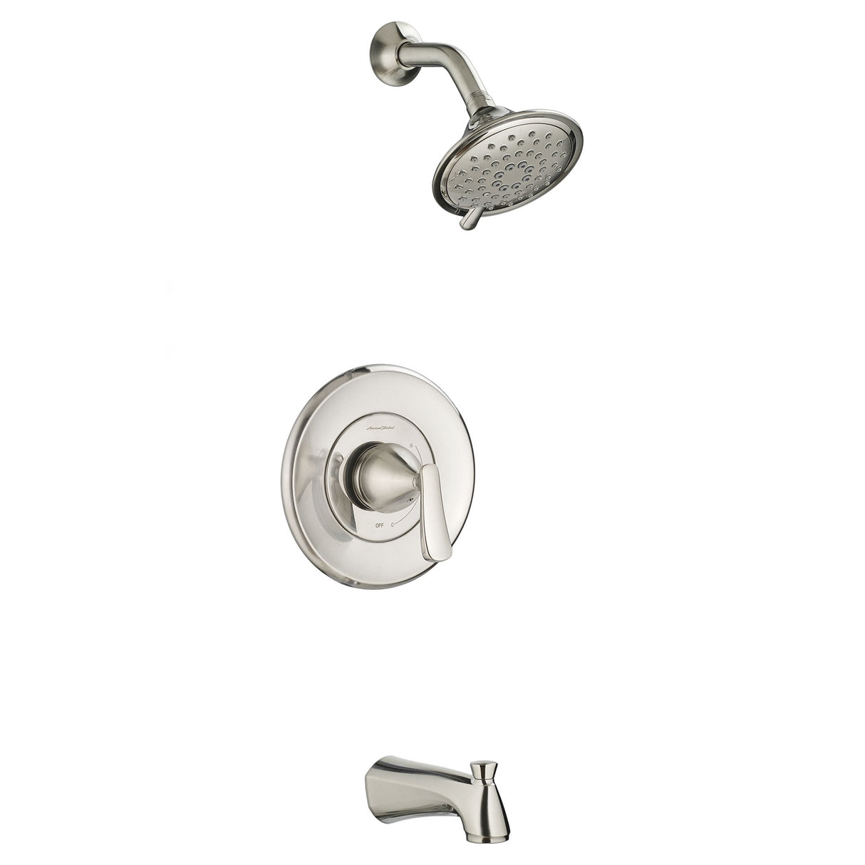 American Standard Chatfield Polished Chrome Brass 3 settings Tub and Shower Trim Kit 1.8 gpm