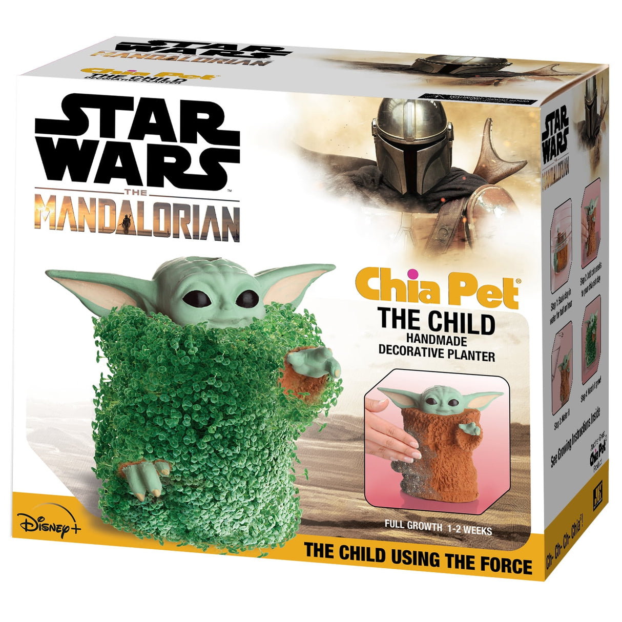 Chia Pet Mandalorian The Child Standing Decorative Planter Clay 1 pk