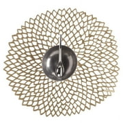 Chilewich TerraStrand Brass Vinyl Placemats 15 in. L X 14 in. W