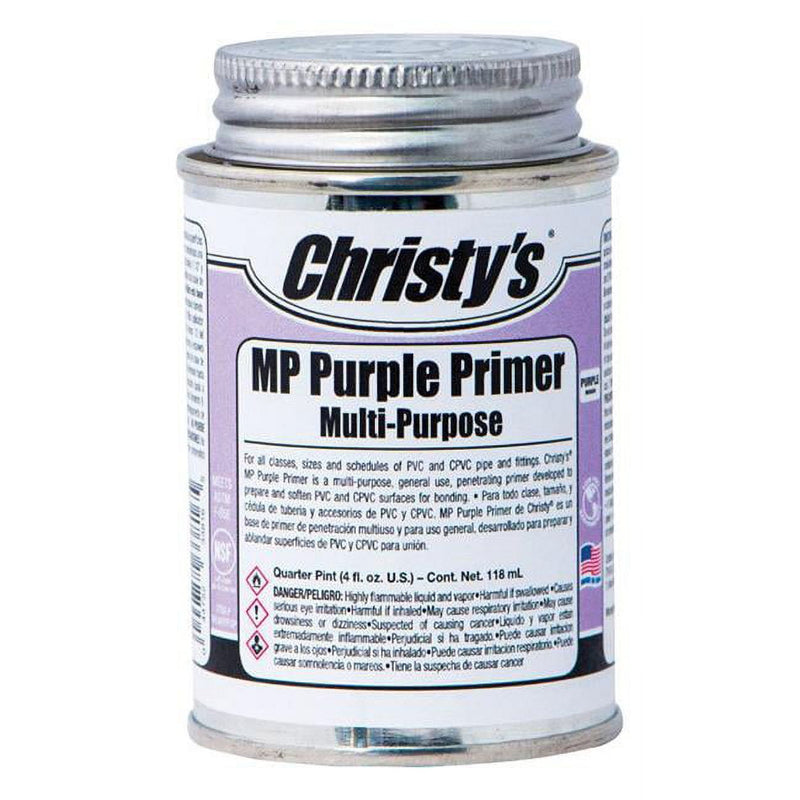 Christy's Purple Multi-Purpose Primer For CPVC/PVC 4 oz