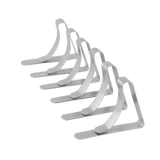 Coghlan's Silver Steel Tablecloth Clamps 6 pk