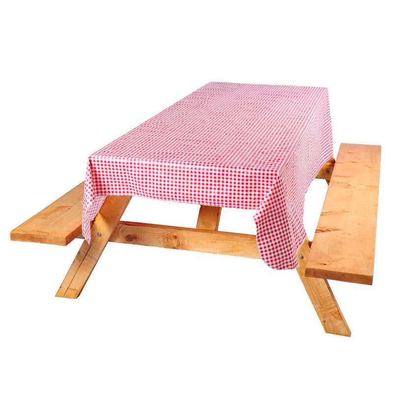 Coghlan's Red Vinyl Tablecloth 4.5 in. L X 6 in. W