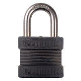 Commando Lock 3 in. H X 1.75 in. W X 1 in. L Laminated Steel Dual Ball Bearing Locking Padlock