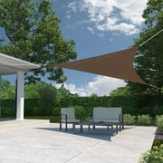 Coolaroo Ready-To-Hang Polyethylene Shade Fabric Shade Cloth 11.9 ft. H X 11.9 ft. W X 11.9 ft. L