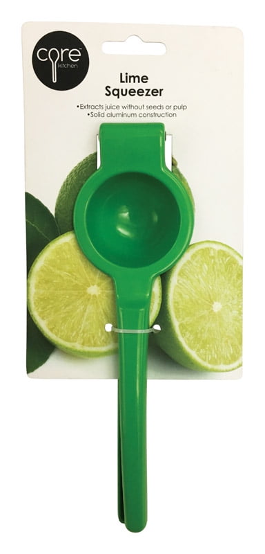 Core Kitchen Green Aluminum Lime Squeezer