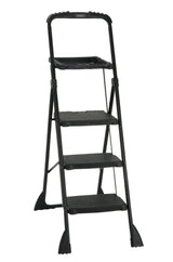 Cosco 60.98 in. H X 21.65 in. W X 3.31 in. D 250 lb. capacity 3 step Steel Folding Step Stool