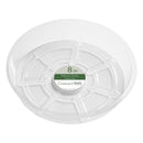 Crescent Garden 1.5 in. H X 8 in. D Plastic Plant Saucer Clear