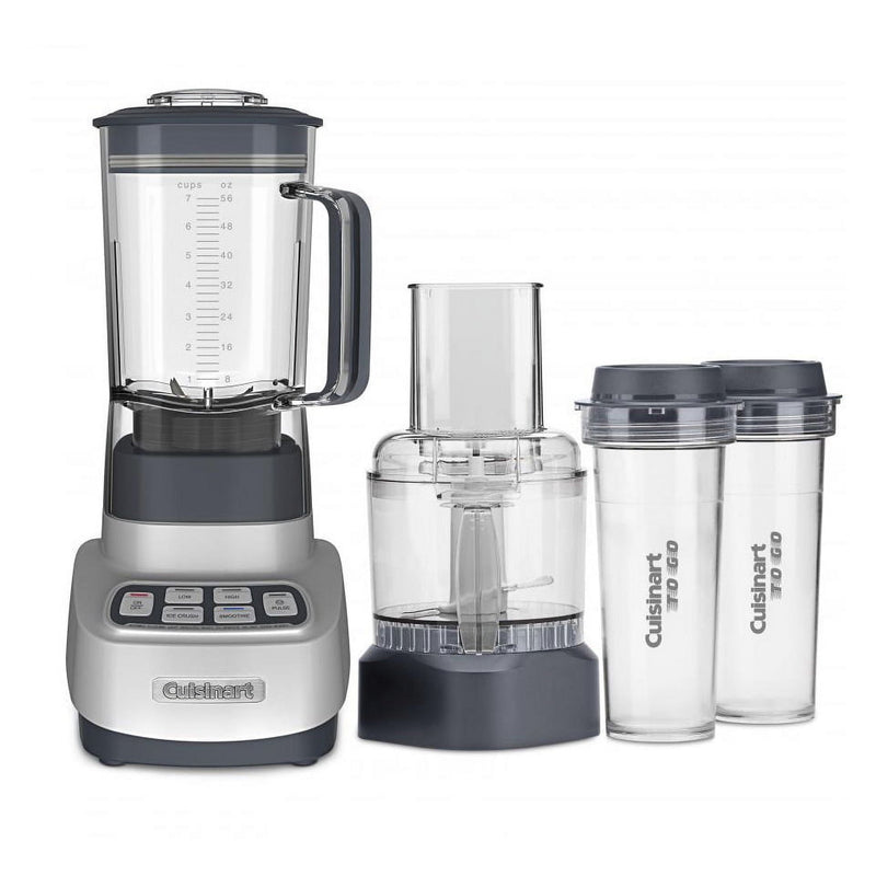 Cuisinart Velocity Gray Plastic Blender and Food Processor 56 oz 3 speed