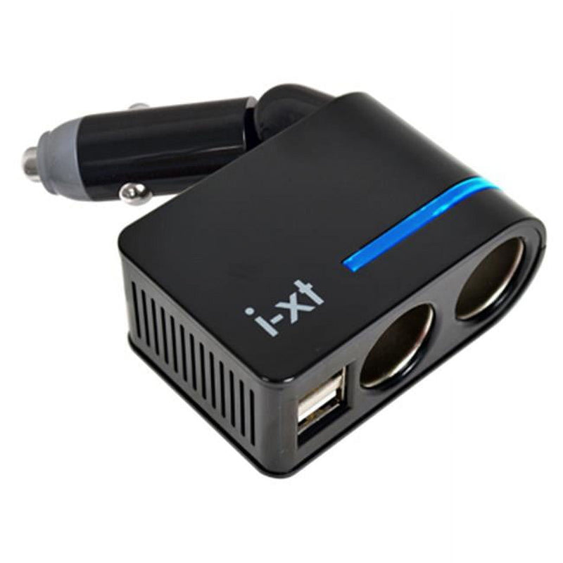 Goxt 12 V Black USB Adapter