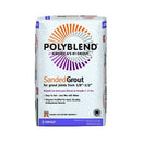 Custom Building Products Polyblend Indoor and Outdoor Platinum Sanded Grout 25 lb