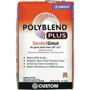 Custom Building Products Polyblend Plus Indoor and Outdoor Platinum Sanded Grout 25 lb