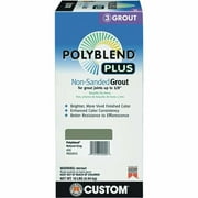 Custom Building Products Polyblend Plus Indoor and Outdoor Charcoal Non-Sanded Grout 10 lb