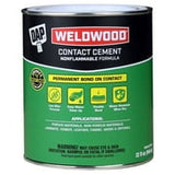 DAP Weldwood High Strength Synthetic Rubber Contact Cement 1 qt