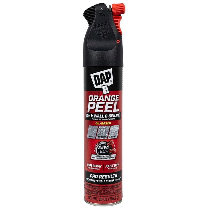 DAP White Oil-Based Orange Peel Spray Texture 25 oz