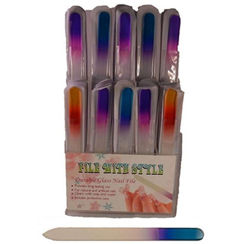 Diamond Visions Health and Beauty Nail File Glass 1 pk