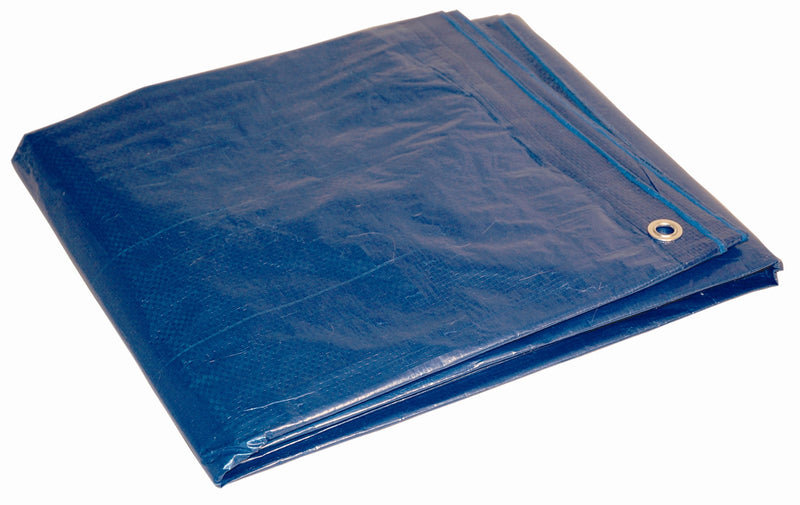 Foremost Dry Top 40 ft. W X 60 ft. L Medium Duty Polyethylene Tarp Blue