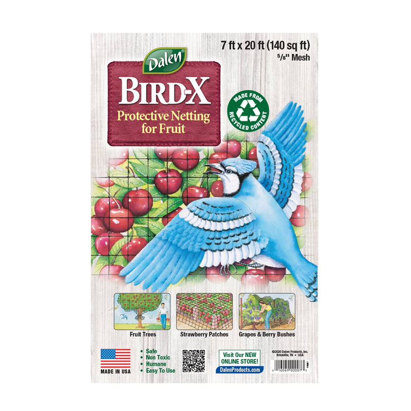 Gardeneer Bird-X 75 ft. L X 14 ft. W Bird Netting