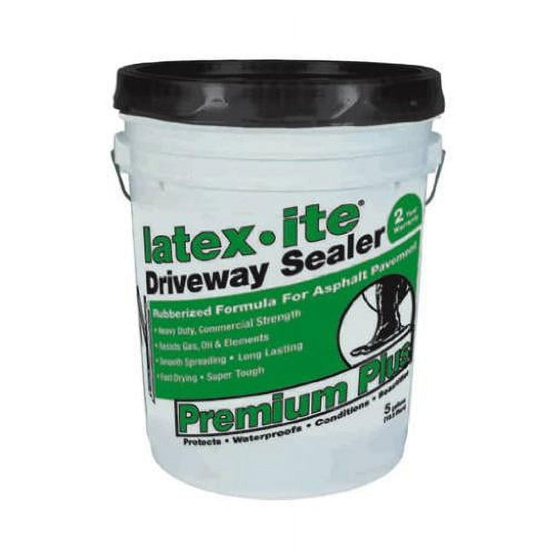 Latex-Ite Premium Plus Black Asphalt Asphalt Driveway Sealer 4.75 gal