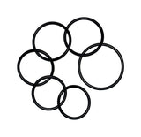 Danco 1-1/2 in. D X 2-1/2 in. D Rubber O-Ring Assortment 6 pk