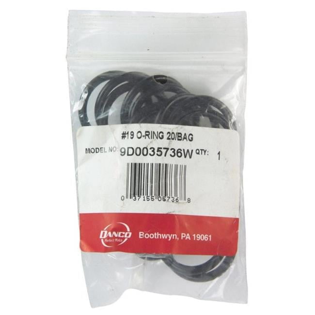 Danco 1.25 in. D X 0.12 in. D Rubber O-Ring 20 pk