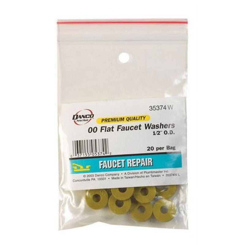 Danco 1/4 in. D Rubber Washer 20 pk