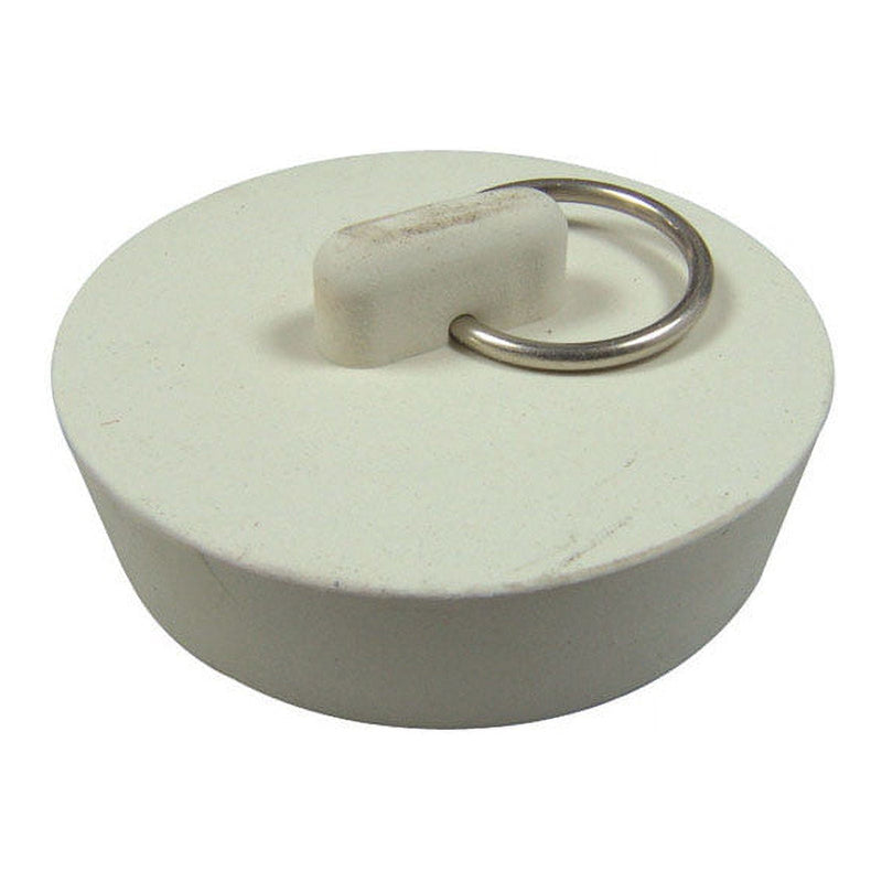 Danco 1-7/8 in. White Rubber Sink Stopper