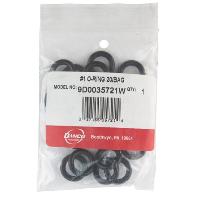 Danco 21/32 in. D X 13/32 in. D Rubber O-Ring 20 pk