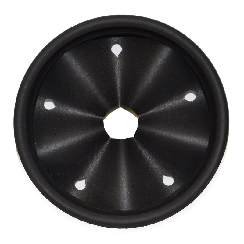 Danco Garbage Disposal Splash Guard Black Rubber 3-3/8 in.