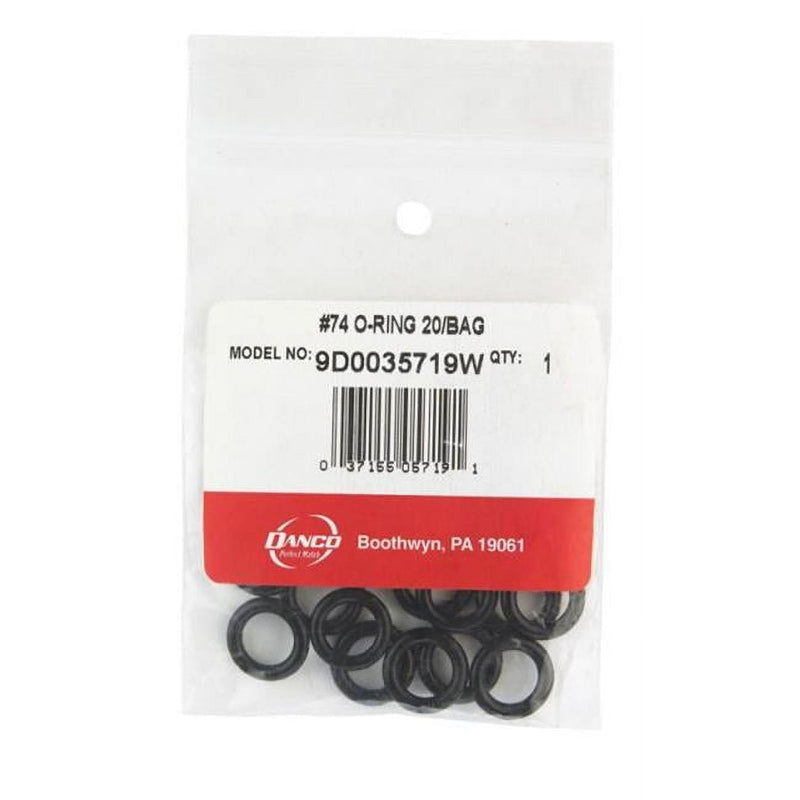 Danco 3/8 in. D X 5/8 in. D Rubber O-Ring 20 pk