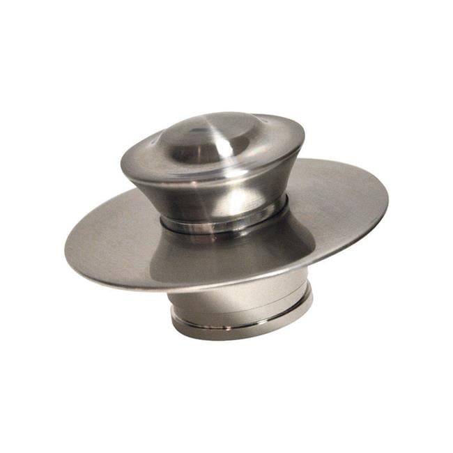 Danco 3 in. Brushed Nickel Metal Drain Stopper