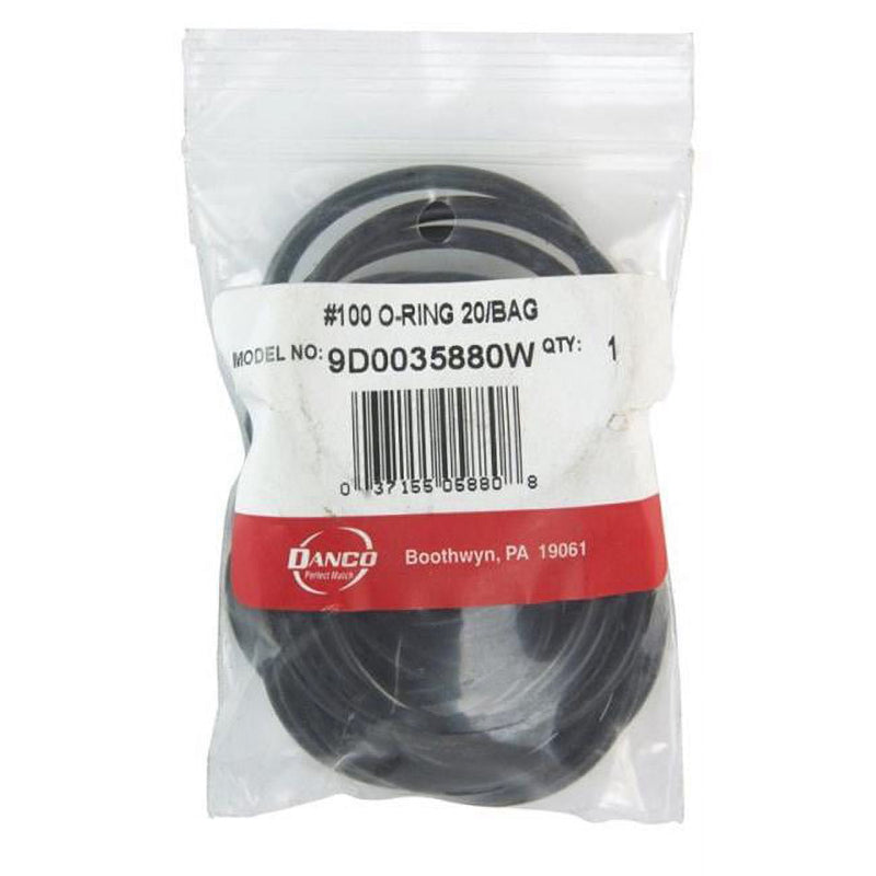 Danco 2 in. D X 1-3/4 in. D Rubber O-Ring 20 pk